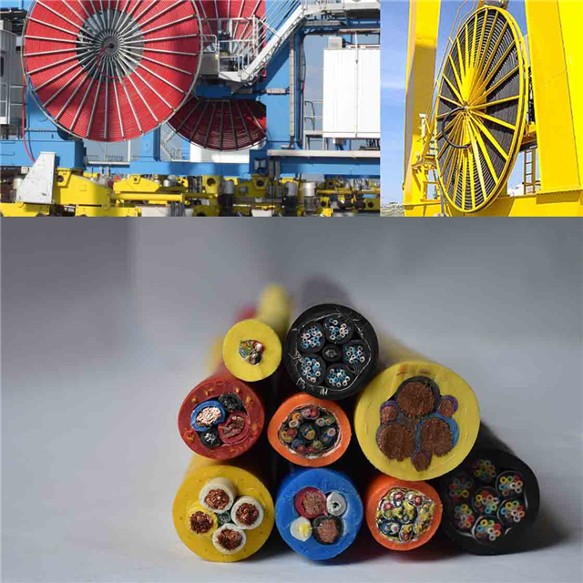 Shore Power Cable in Yard